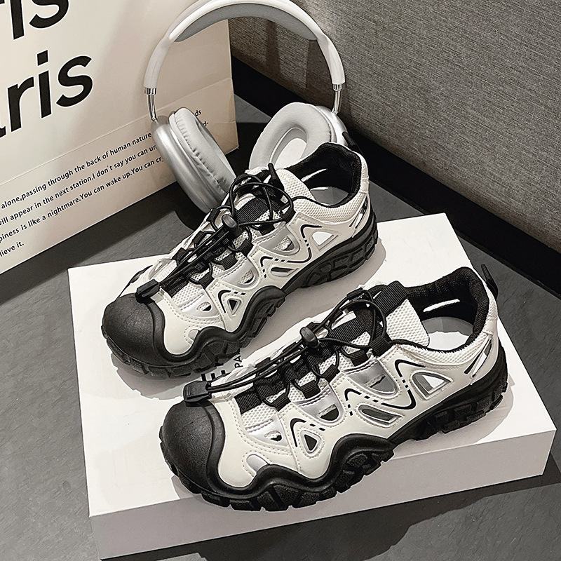 Outdoor Sports Leisure - Sepatu Wanita Outdoor Modis Berlubang Desain