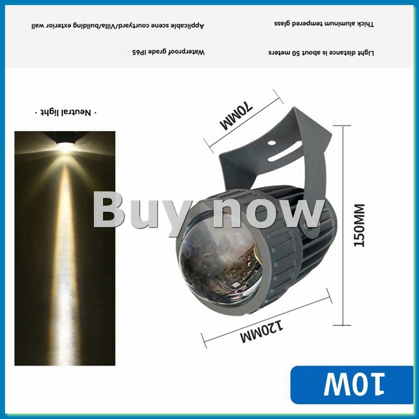 Outdoor Spotlight - Lampu Sorot Taman LED Luar Ruangan
