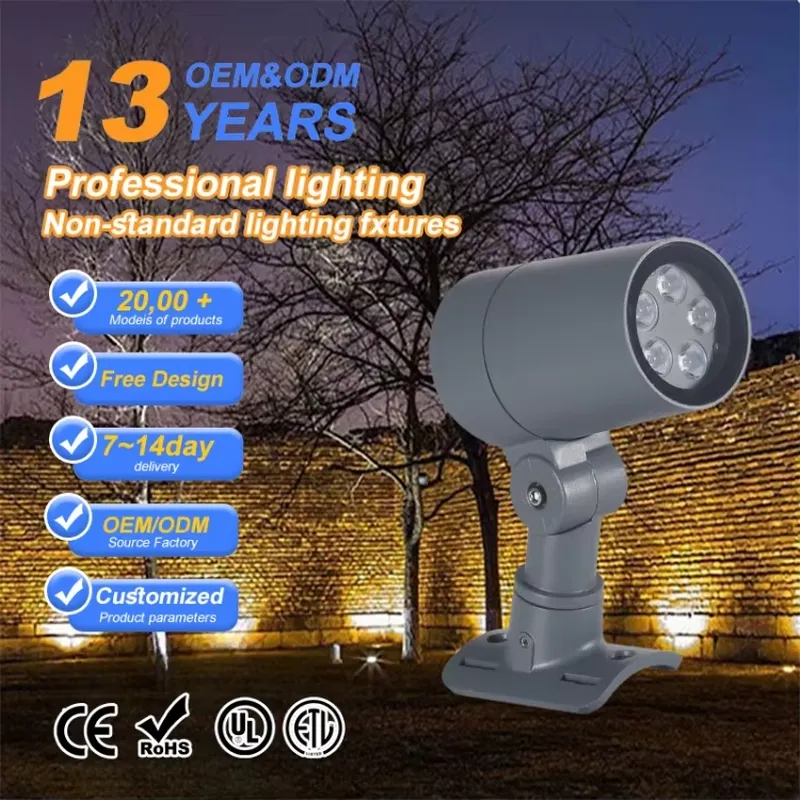 Outdoor Spotlight - Lampu Sorot LED 12W IP65 untuk
