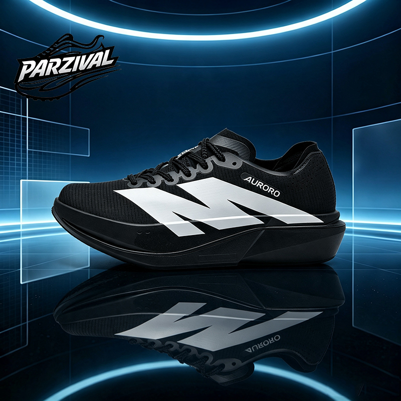 Outdoor Sport Lights - Sepatu Lari Pria dengan Pelat Karbon,