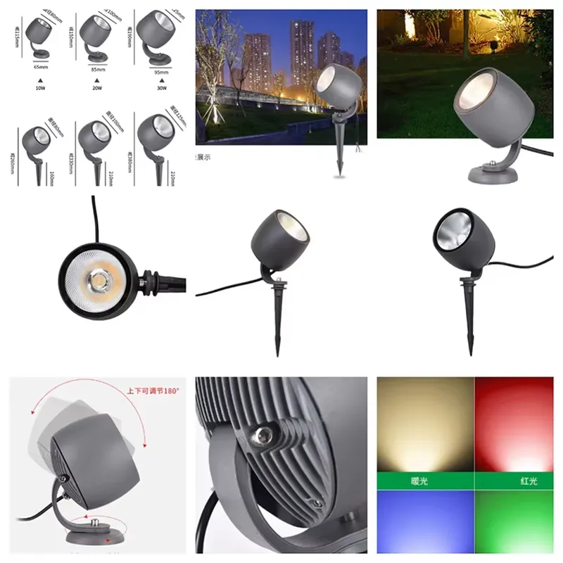 Lampu Sorot LED Taman Luar Rua - Outdoor Spotlight ulasan dan harga