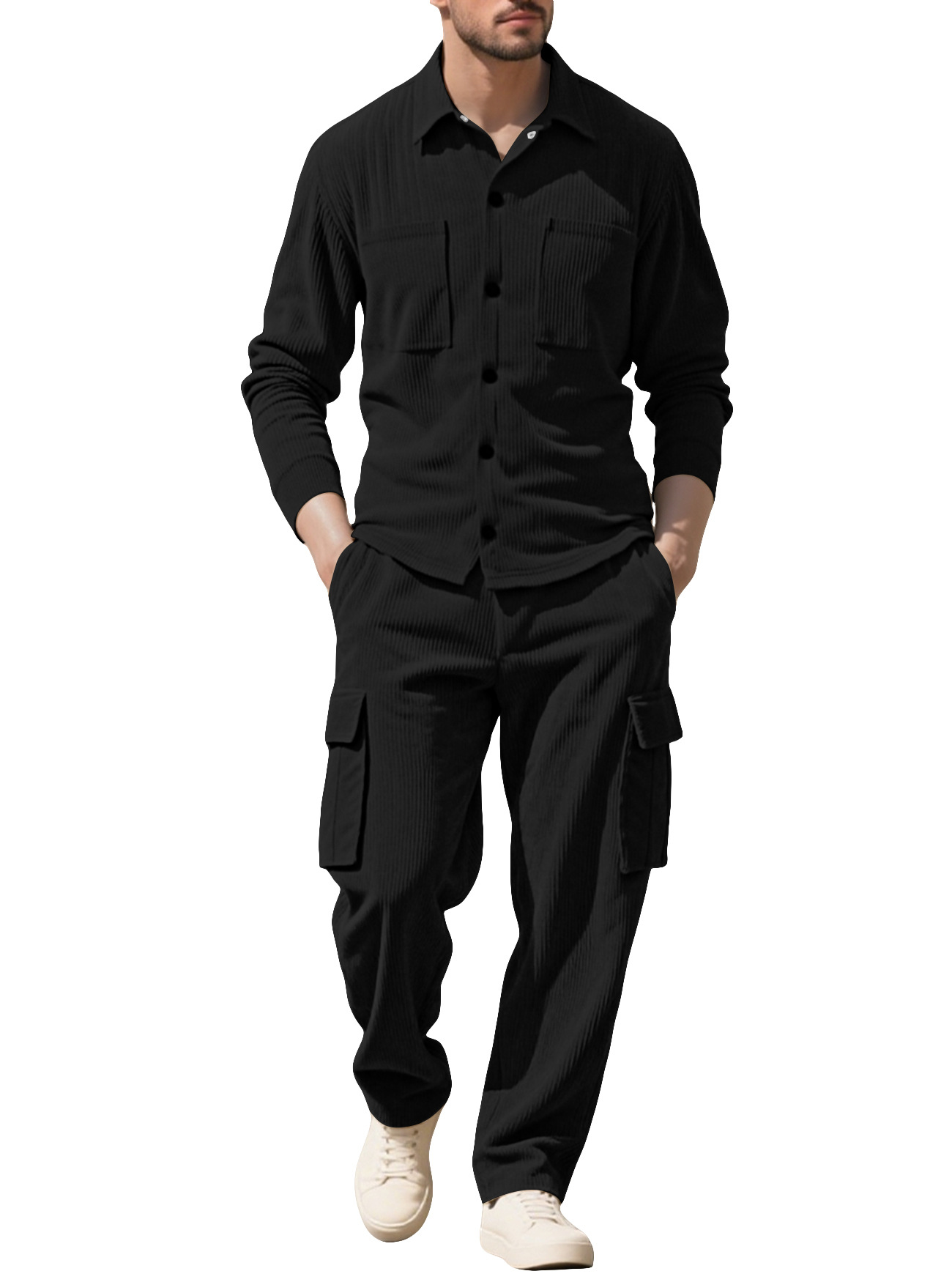 Setelan Olahraga Pria Bahan Co - Outdoor Sports Outfit ulasan dan harga
