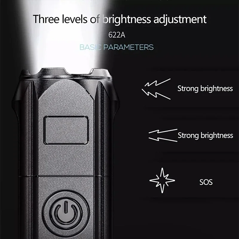 Senter Camping LED Daya Tinggi - Outdoor Spotlight ulasan dan harga