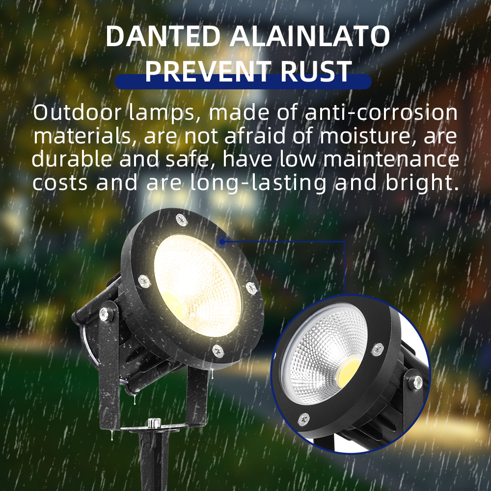Lampu Taman LED GU10 Lampu Rum - Outdoor Spotlight ulasan dan harga