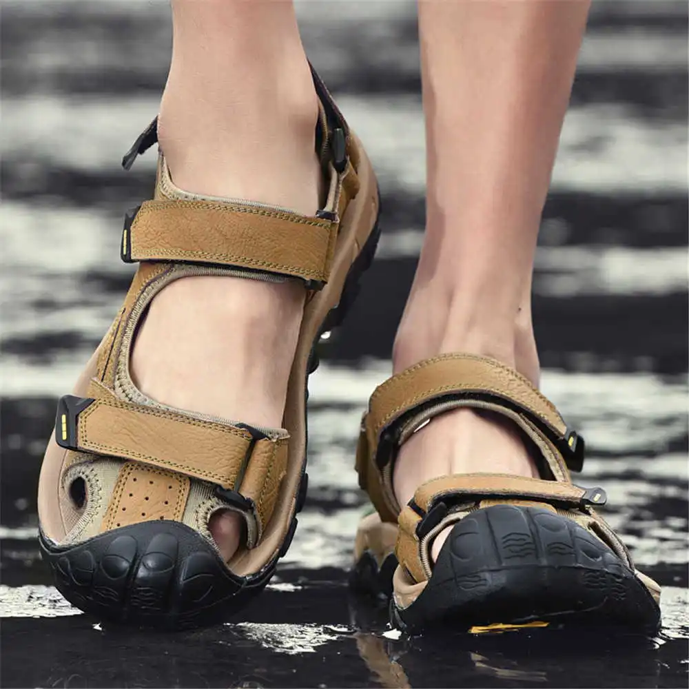 Sandal pantai kulit sapi alami - Outdoor Sport Outlet ulasan dan harga