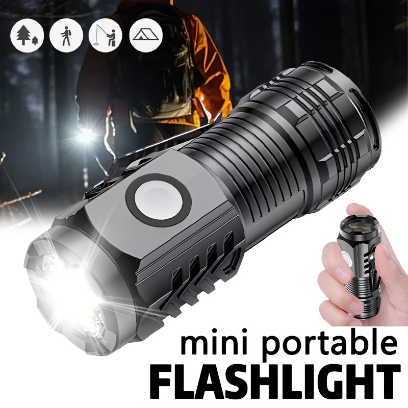 Senter Mini 3LED dengan Klip P - Outdoor Spotlight ulasan dan harga