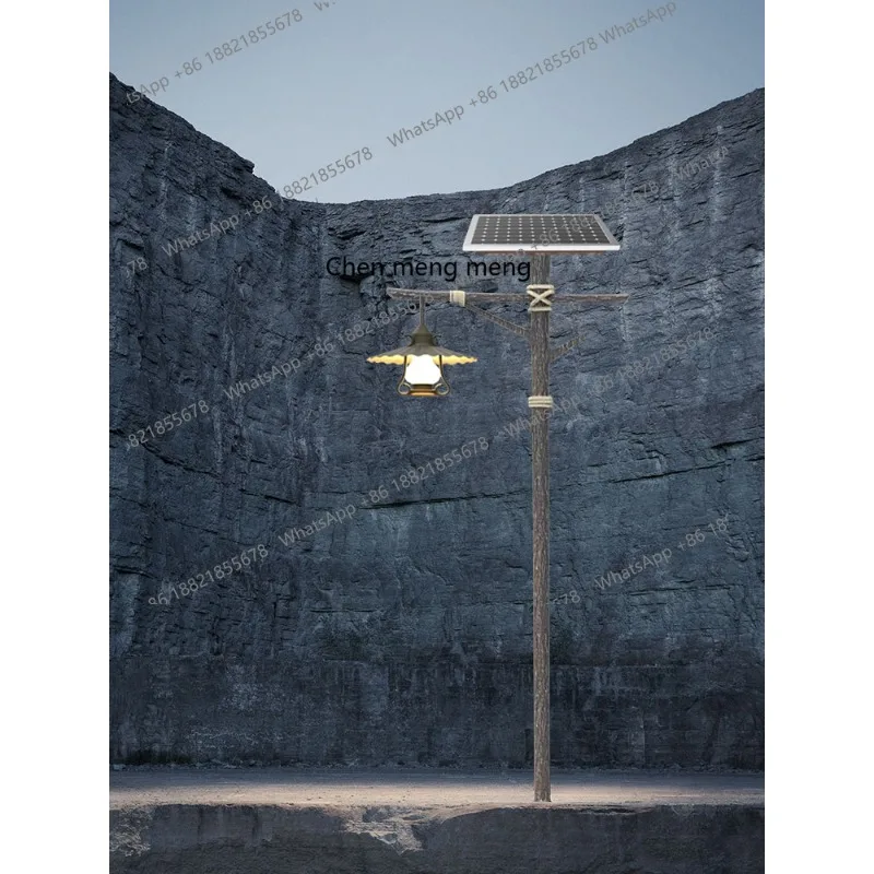 Lampu taman retro tenaga surya - Outdoor Spotlight ulasan dan harga